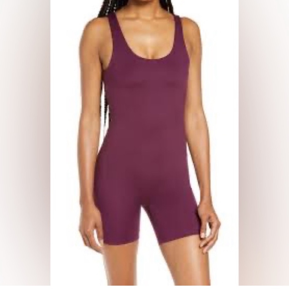 Girlfriend Collective Purple Athletic Jumpsuit